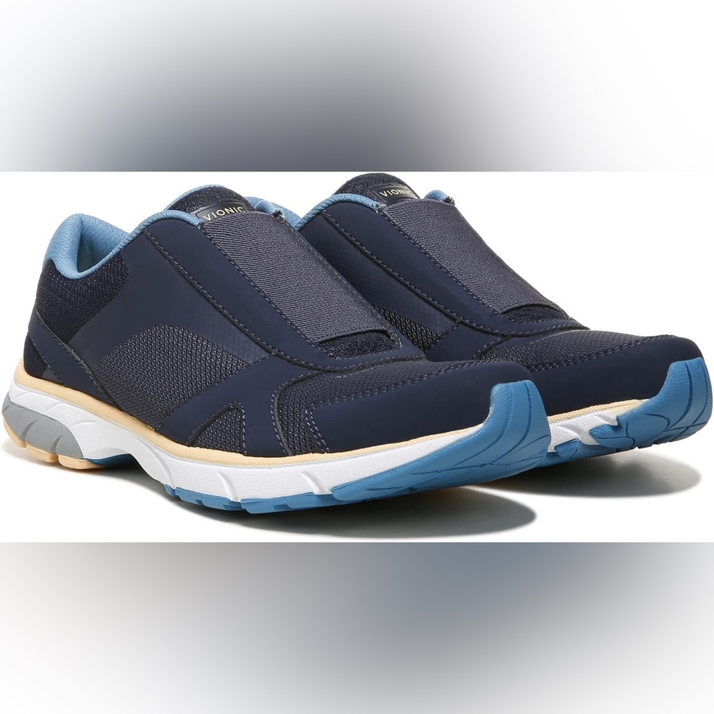 *NEW* Vionic Samana Arch Supportive Strap Closure S Navy/Larkspur - 8.5 A42